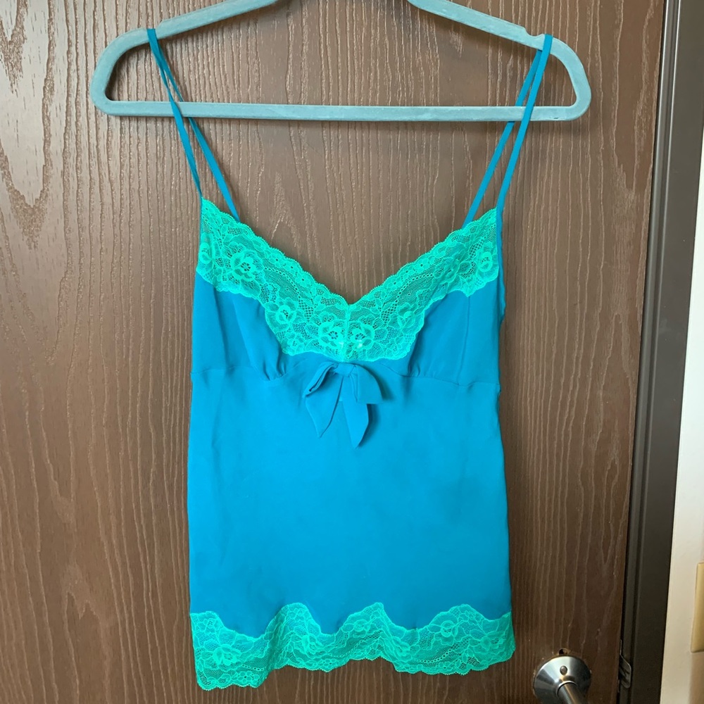 Lace babydoll top